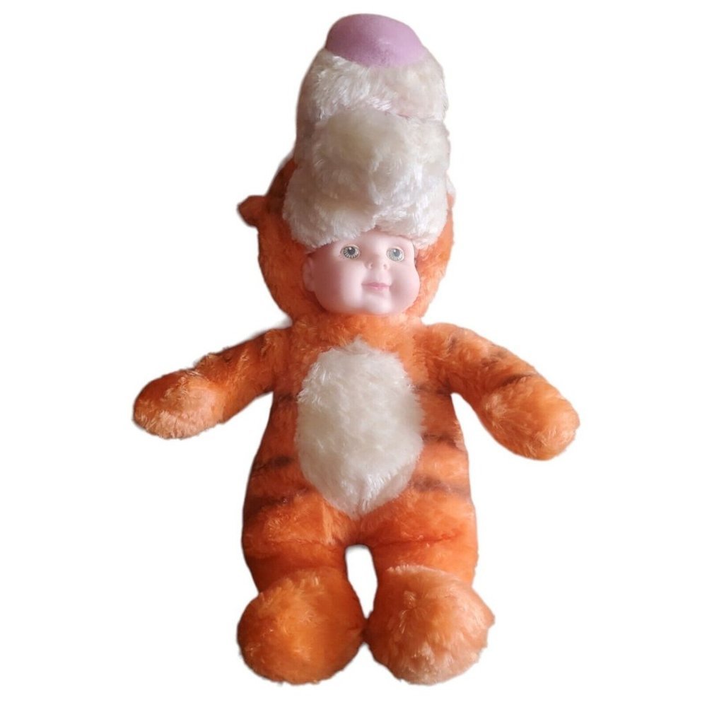 Madame Alexander Peekaboo Babies TIGGER Disney Pooh Plush Doll Stuffed Animal